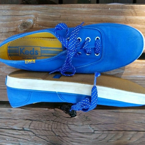 Royal Blue Keds Size 8.5 US 6 UK 38.5 EU - Picture 2 of 5